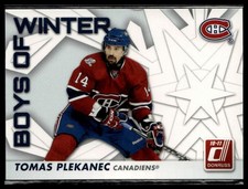Tomas Plekanec Boys of Winter 2010-11 Donruss #60 Montreal Canadiens