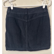 Urban Outfitters brand BDG Black Corduroy Mini Skirt Size Small