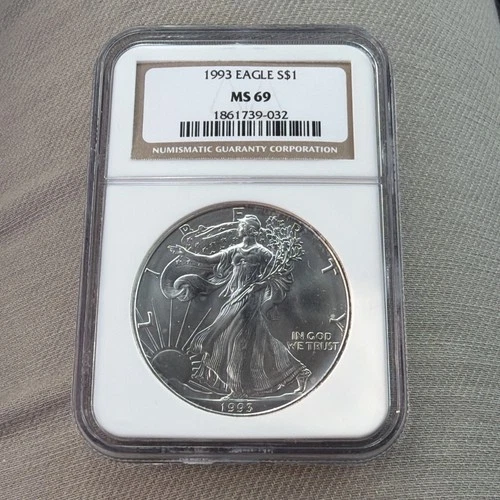 NGC 1993 MS69 American Silver Eagle 🇺🇸