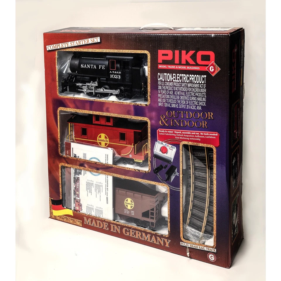 PIKO 38104 Santa FE Freight Starter Set - Escala G Foto 3 de 4