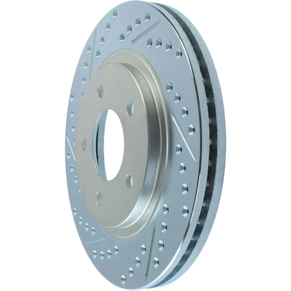 Rotor de freno de disco StopTech 227.62054R Select Sport perforado en cruz y ranurado Foto 4 de 4