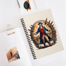 Aamerican Revolution War Soldier Spiral Notebook  Journal  Diary