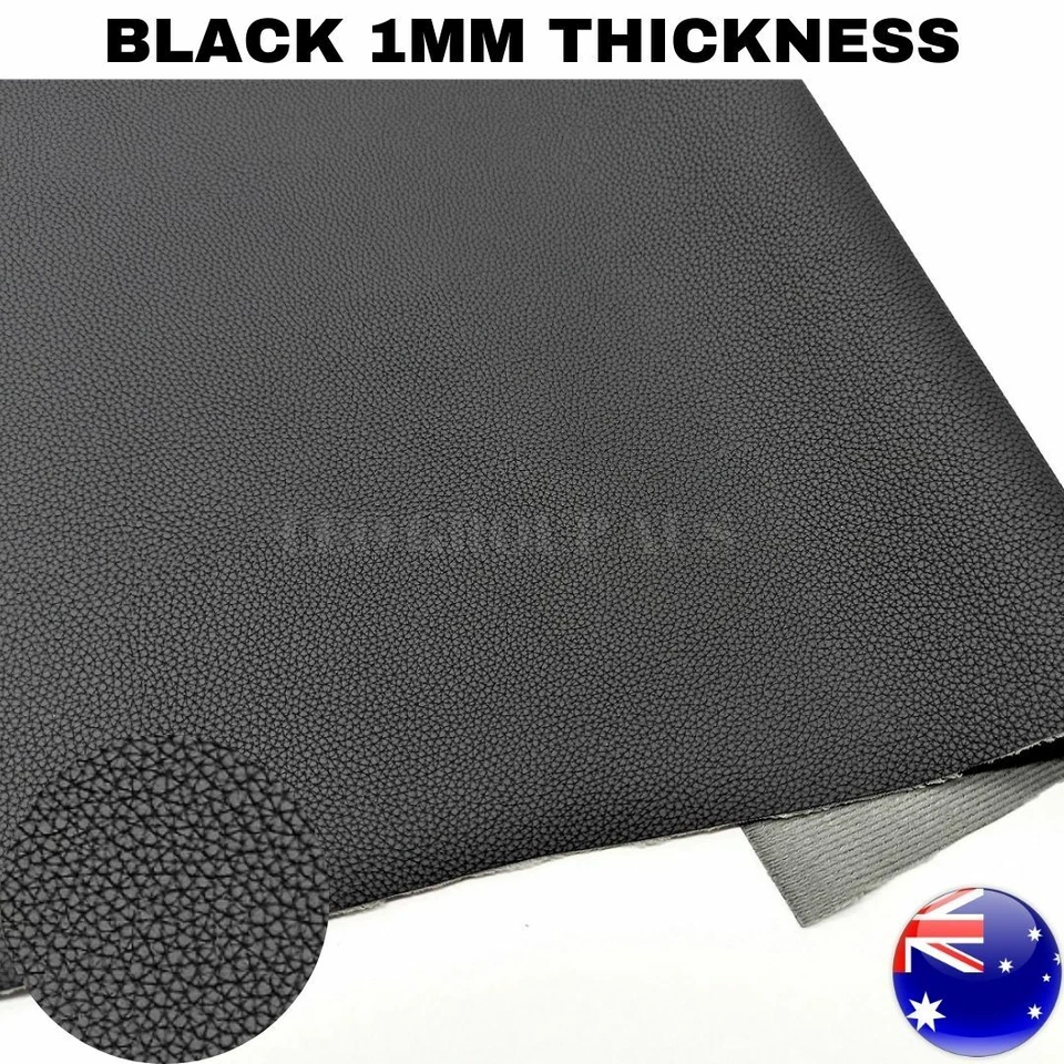 Faux Leather Fabric Auto Upholstery Marine PVC Vinyl Synthetic Furniture Crafts - image 3 of 4