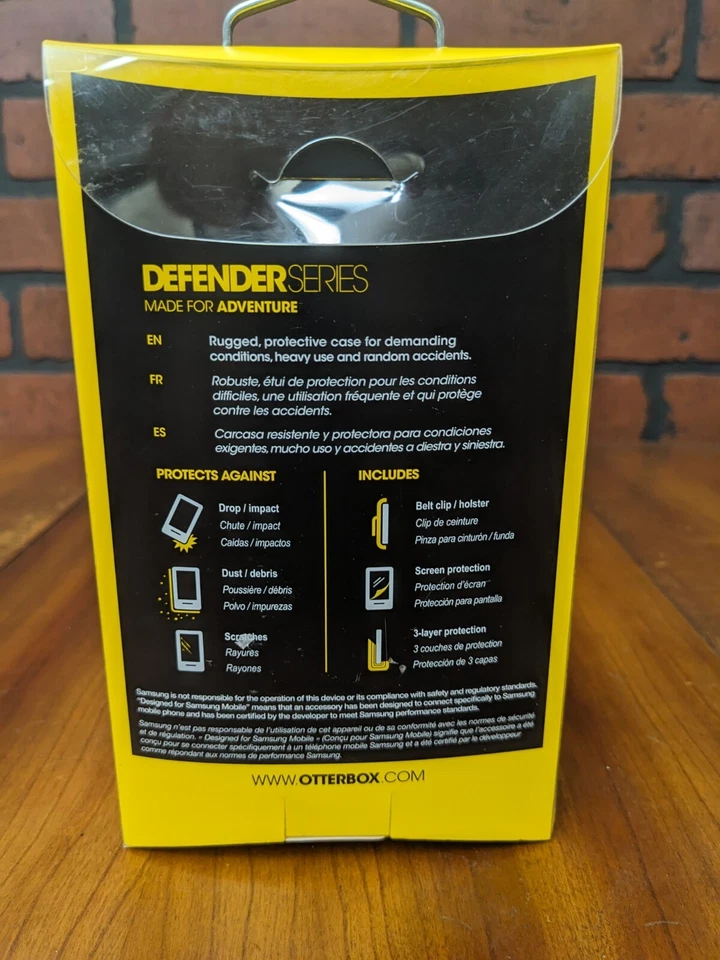 NEW Otterbox Defender for Samsung Galaxy Note 4 - Black - Belt Holster Only - Image 2 of 2