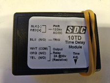 Door Timer SDC 10TD Time Delay Relay Module Adjustable 1-60 Seconds. Open Box