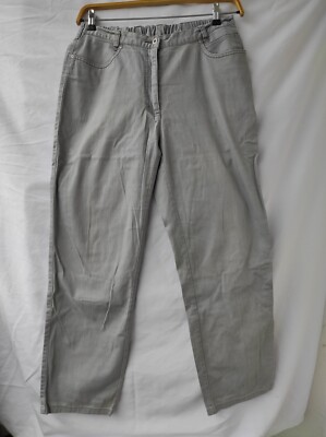 M/042  Damen stoff  Hose Gr.25  grau  von  Aproductz