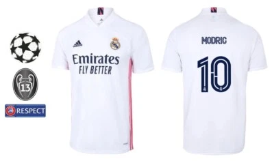 Trikot Adidas Real Madrid 2020-2021 Home - Modric 10 I Heim UCL Champions League