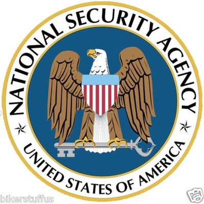 NSA NATIONAL SECURITY AGENCY BUMPER STICKER LAPTOP STICKER WINDOW STICKER 