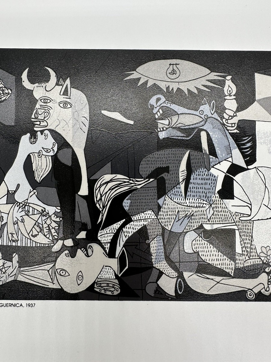 picasso guernica 陶版画　DDC 1988 Amazon.com: ZHMANLUCK Guernica by Picasso 1 Piece Art Print