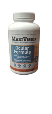 MaxiVision Ocular Formula Lutein and Zeaxanthin 180 Capsules 1 Bottle