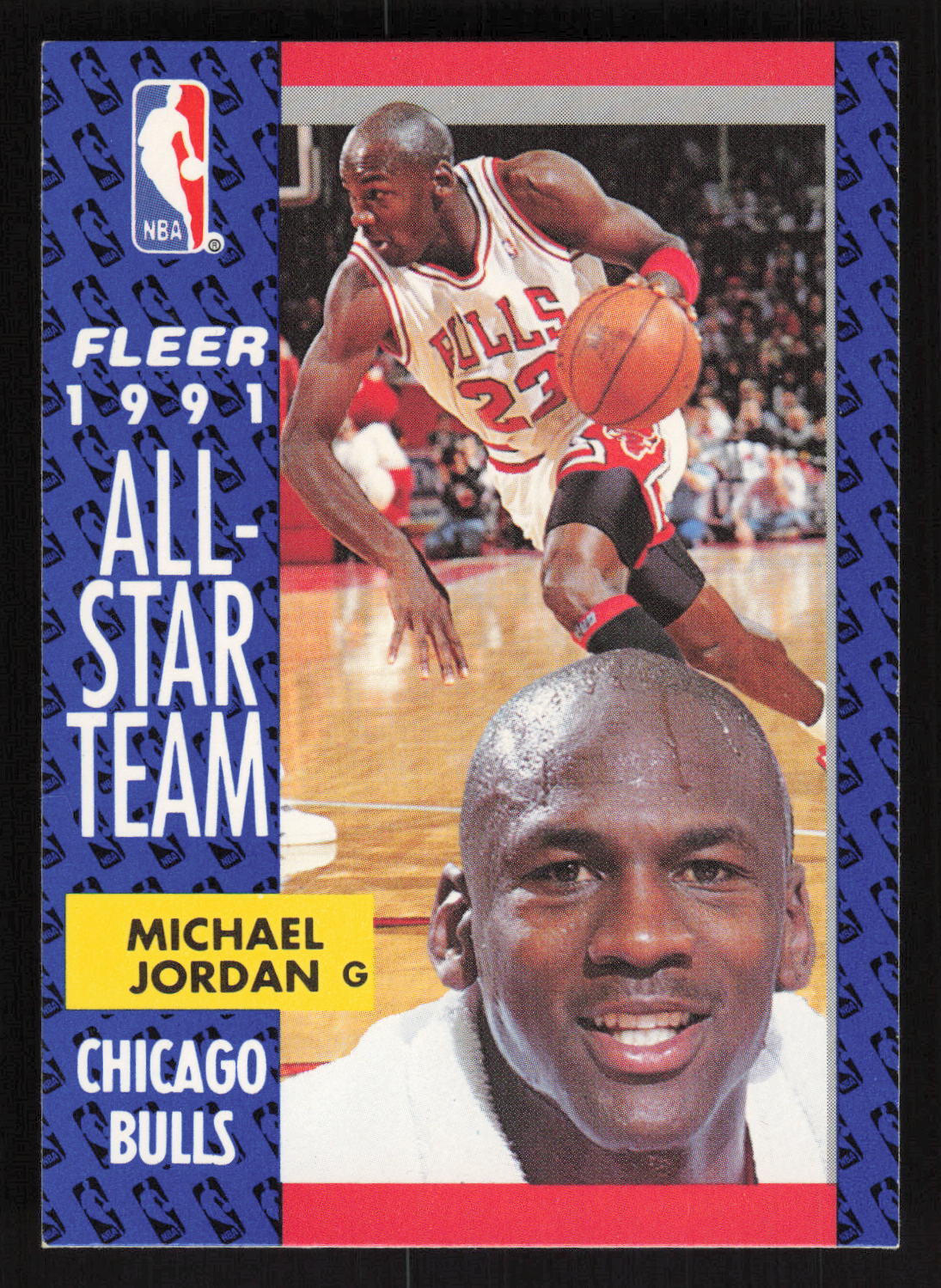 1991-92 Fleer #211 Michael Jordan Card TCCCX a