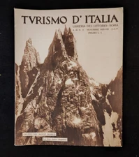 TOURISM OF ITALY NOVEMBER 1929 MONTE BIANCO PLATEAU S MARTINO VALLEY PARADISE