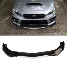 For Subaru  Legacy Universal Front Bumper Lip Spoiler Splitter Gloss Black White