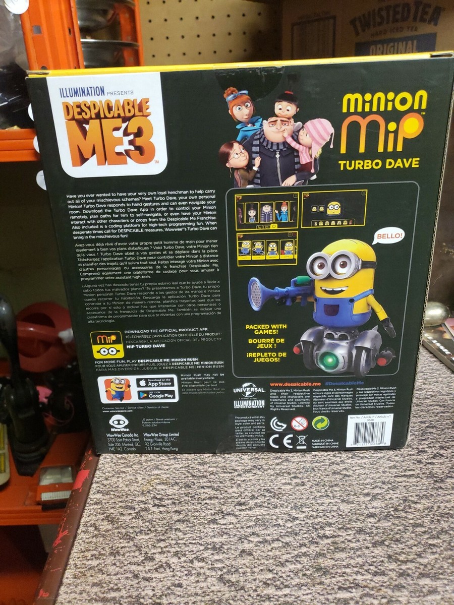 ミニオン　Turbo Dave ミニオン Mip WowWee Turbo Dave Minion MiP Balancing Robot Toy - Walmart.com