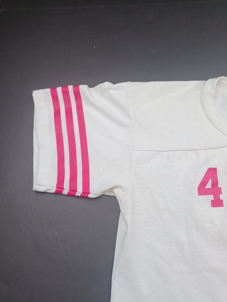 Vtg Rawlings San Francisco 49ers #16 Football T-Shirt Pink White