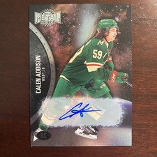 2021-22 Metal Universe Silver Calen Addison Auto Rookie RC #d/299 Wild
