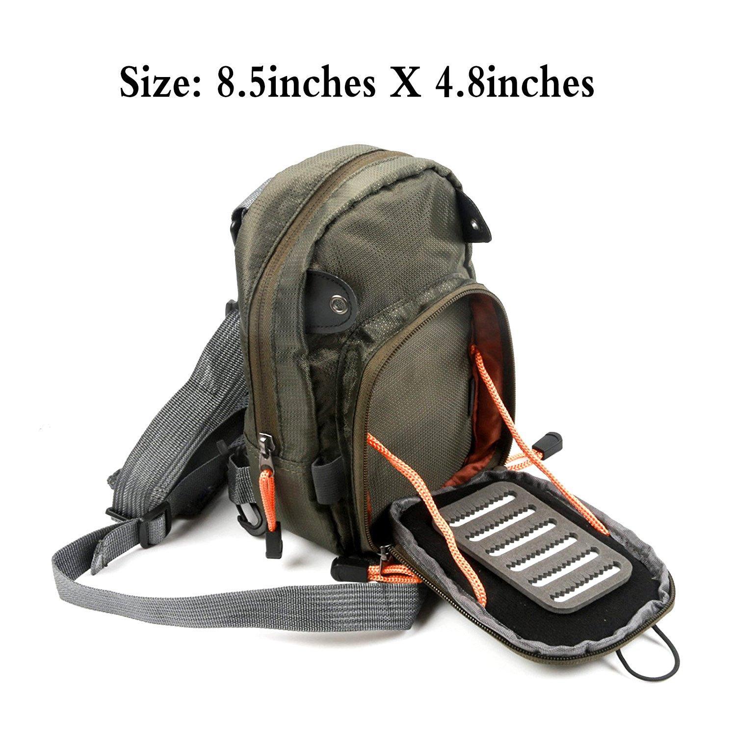 M MAXIMUMCATCH Maxcatch Fly Fishing Chest Bag Lightweight Chest Pack eBay