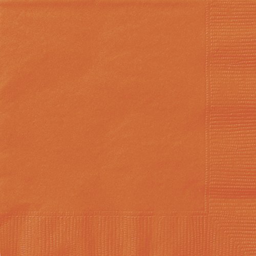 Бумажные салфетки Unique Party 3222 - 65 оранжевых упаковка из 20 штук 3290₽