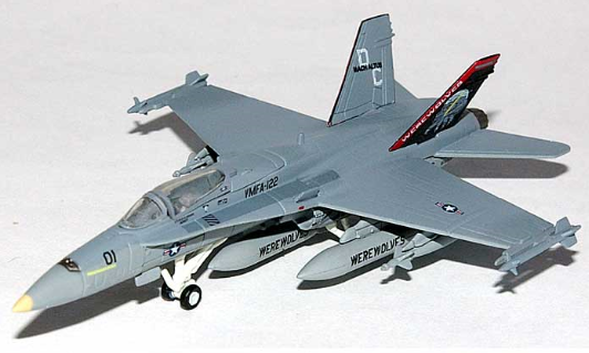 Herpa US Marine Corps McDonnel Douglas FA-18C Hornet VMFA-122