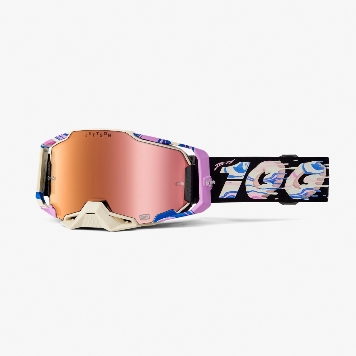 100% ARMEGA Jett Lawrence FA23 Goggles / Donut 2 Pack
