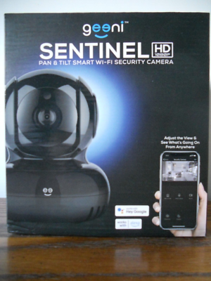 Geeni Pan Tilt Indoor Wi-Fi Wireless Network Night Vision