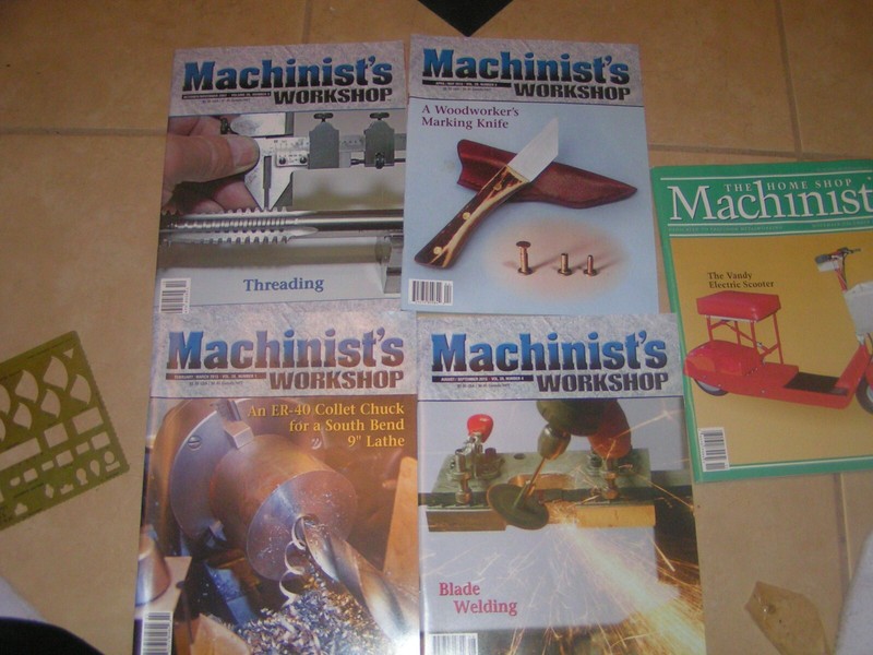 Machinist workshop machinist magazines lathe mill work projects electric scooter