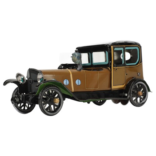 Clockwork Vintage Car Toy Tinplate Handcrafted Retro Wind Up Car Toy - Picture 13 of 19