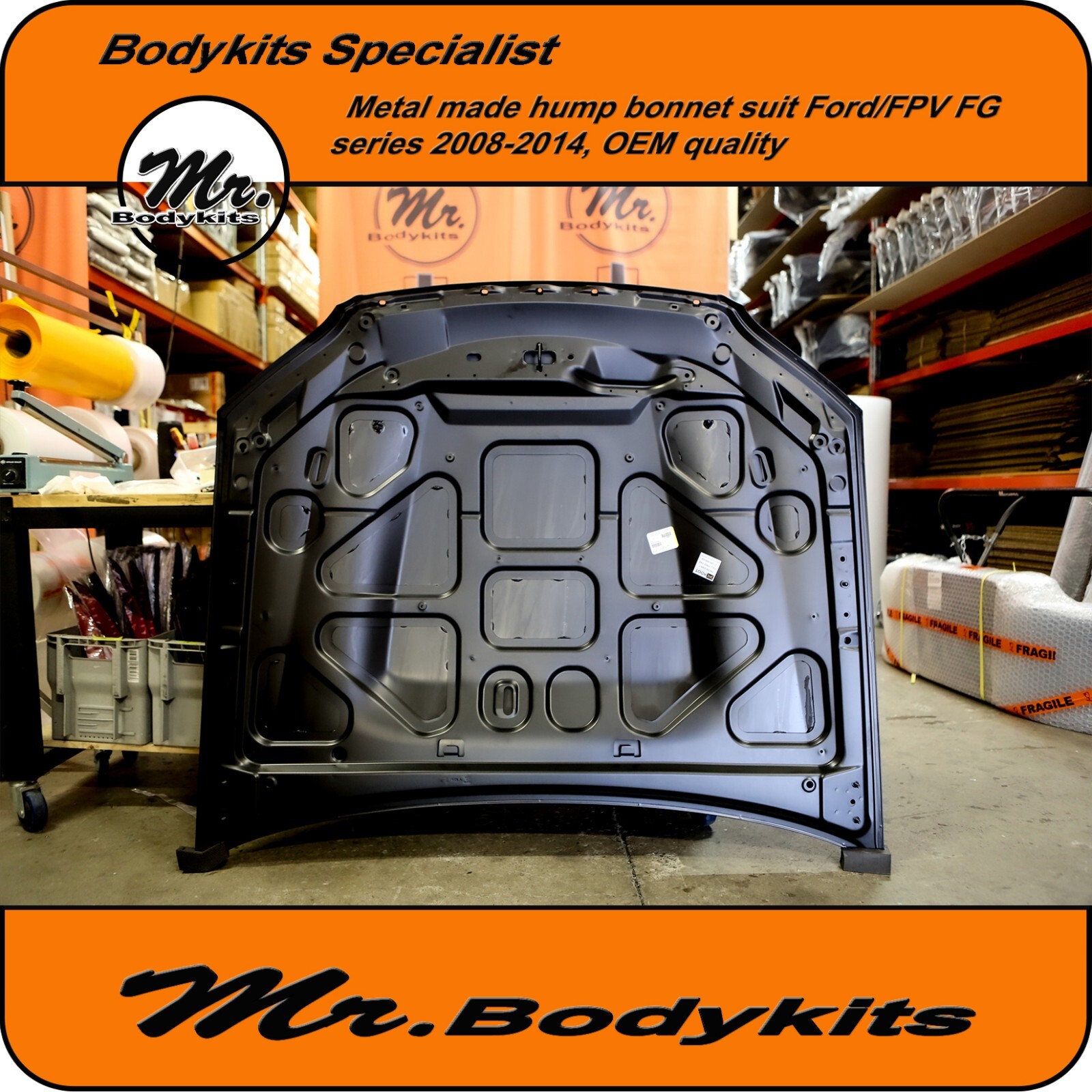 Mr Steel Boss Hump For Ford FPV FG 20082014 XR6 XR8 XT F6 G6