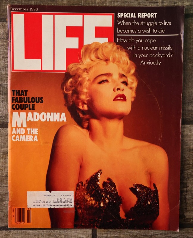 Lot of 6 LIFE MAG ,1-1985, 5-1986 "Madonna,"Caroline,"Newman