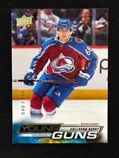 #721 Callahan Burke Young Guns /100 Exclusives 2022-23 Upper Deck Rookie SP