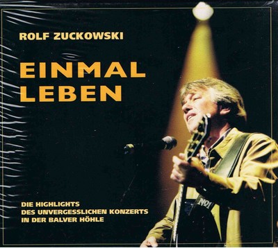 Rolf Zuckowski Einmal Leben CD NEU Lachende Augen 