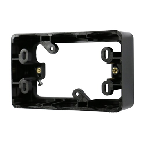 10 x 34mm Standard Mounting Block - Powerpoint Switch Mounting - BLACK - Picture 2 of 2