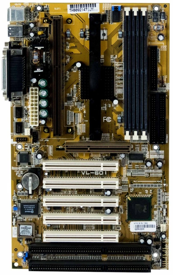 Fiv Vl-601 Slot 1 3x Sdram Agp 5x Pci 2x Isa Ide/ata Fdd - Image 2 of 2