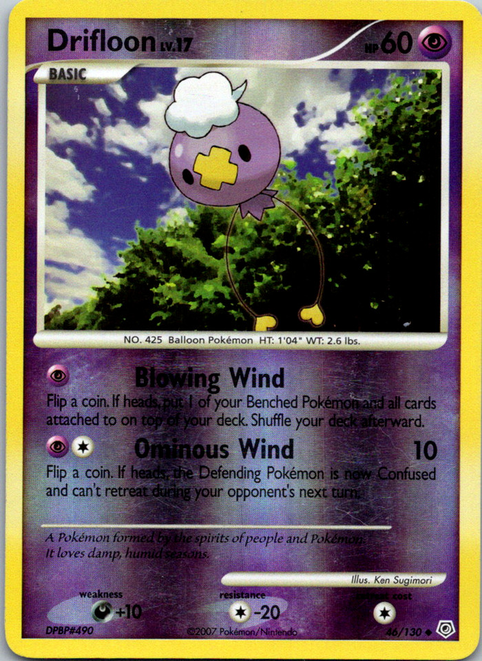 Entei Basic Drifloon 46/130 Diamond and Pearl for sale | eBay