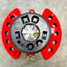 Dramm ColorStorm 9-Pattern Premium Turret Sprinkler, Heavy Duty (Red)