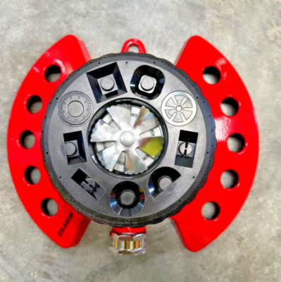 Dramm ColorStorm 9-Pattern Premium Turret Sprinkler, Heavy Duty (Red)