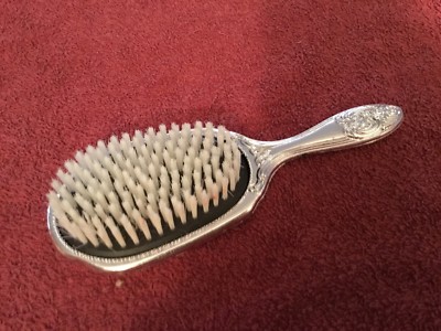 Emson Silver Plastic Hair Brush 
