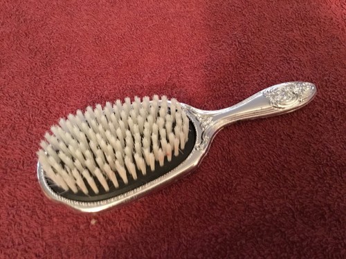Emson Silver Plastic Hair Brush 