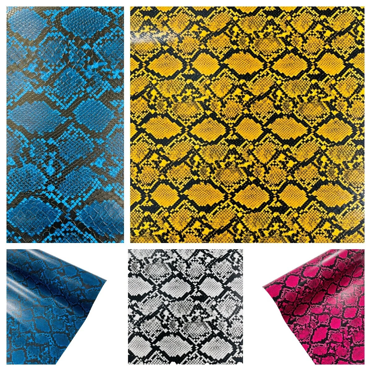 Faux Leather Upholstery Fabric