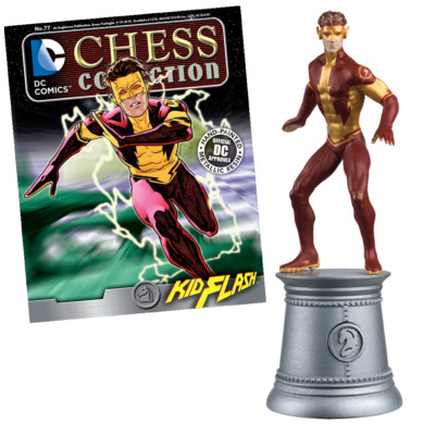 EAGLEMOSS DC SCHACHSAMMLUNG AUSGABE 77 KINDERBLITZ WEISSER RITTER - NEU VERSIEGELT