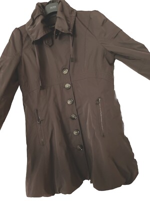 GREENSTONE Mantel Trenchcoat Curvy Outdoor Gr. 40  Raffinierte Ärmel Neuerwertig