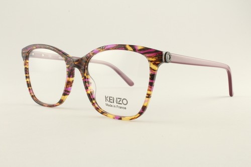 Rare Authentic Kenzo KZ 2320 C04 Violet Tortoise 52mm Glasses Frames RX-able - Picture 2 of 5