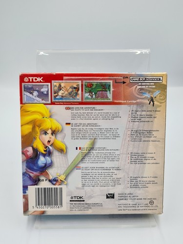 Nintendo Game Boy Advance Lady Sia con embalaje original e instrucciones EUR - Imagen 2 de 12