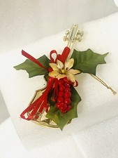 Violin Christmas Ornament Crafts Miniature Home Adornment Decoration Plastic 5  