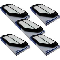 5X Mahle / Knecht Luftfilter Lx 3152 Air Filter