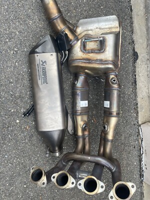 BMW S1000RR 純正オプションAKRAPOVIC AKRAPOVIC (アクラポビッチ) レーシングライン フルエキゾースト