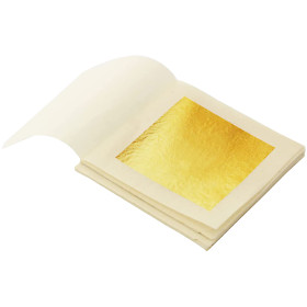 Feuille d'or DECOR EN OR 2X2 CM pour sublimer vos ateliers déco