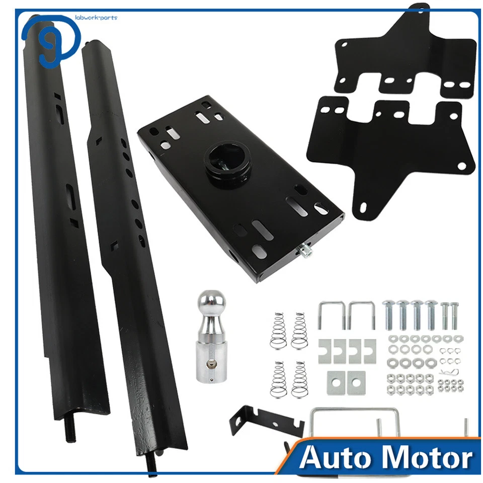 Fit For Silverado 2001-2010 Gooseneck Trailer Hitch Complete Underbed - Изображение 3 из 4