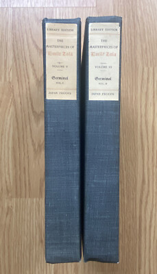 Germinal by Emile Zola Antique Limited Numbered Library Edition Lutetian Society