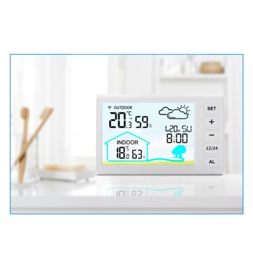 Digital Wireless Clock with Temperature Humidity Measurement Capability - Picture 10 of 11